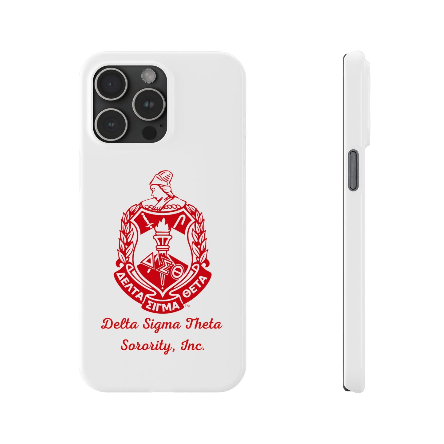 Delta Sigma Theta Sorority iPhone Cases (15, 15 Pro, 15 Plus, 15 Pro Max)