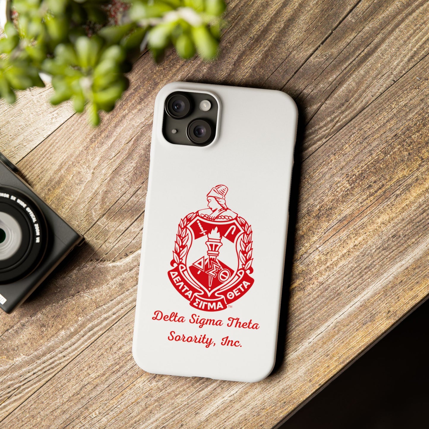 Delta Sigma Theta Sorority iPhone Cases (15, 15 Pro, 15 Plus, 15 Pro Max)