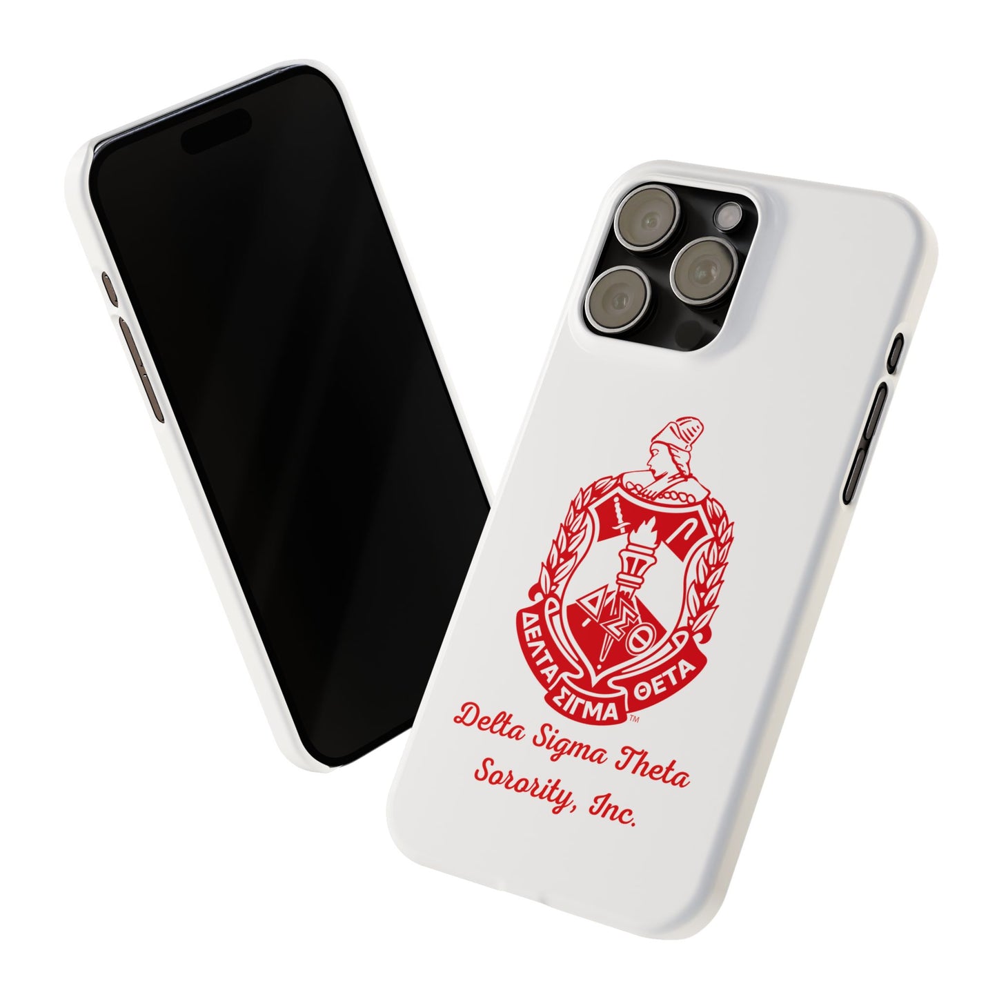 Delta Sigma Theta Sorority iPhone Cases (15, 15 Pro, 15 Plus, 15 Pro Max)