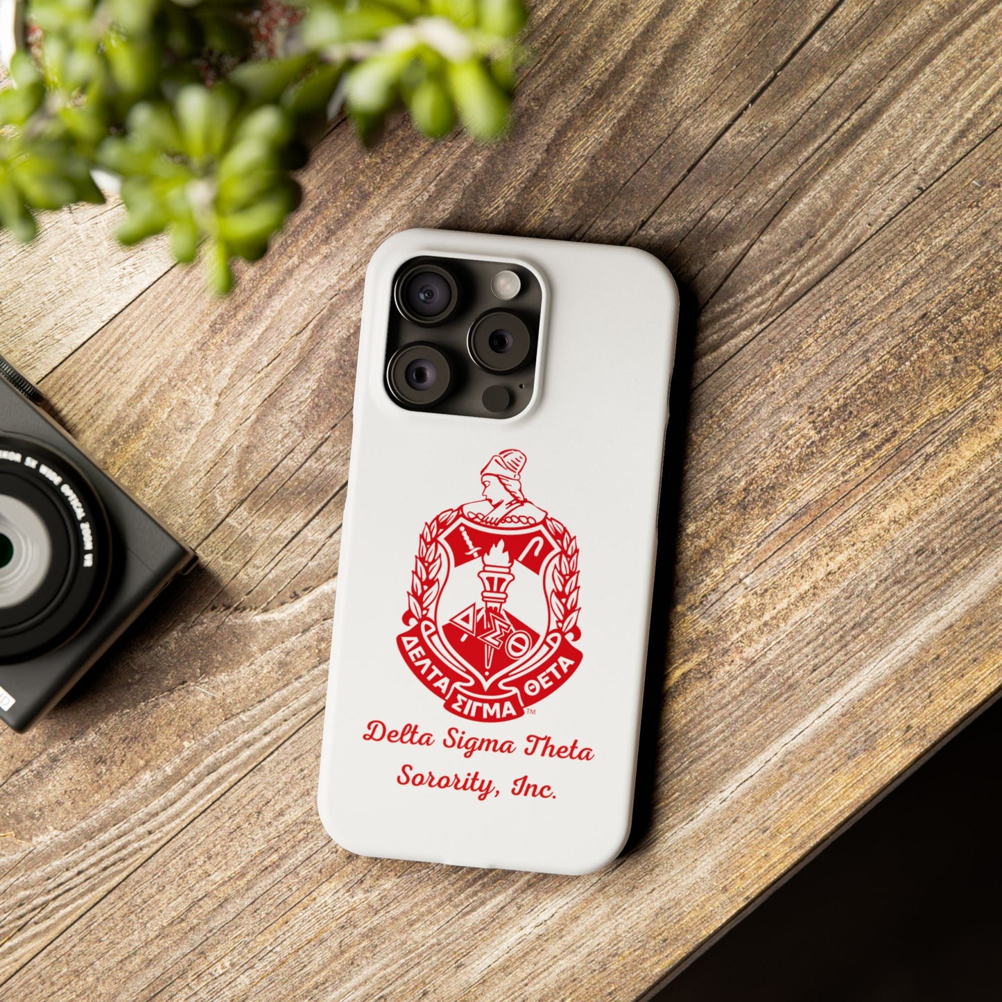 Delta Sigma Theta Sorority iPhone Cases (15, 15 Pro, 15 Plus, 15 Pro Max)