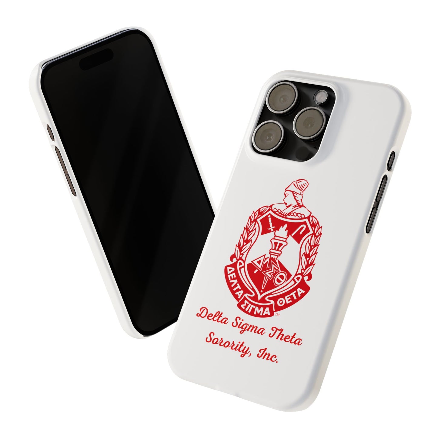 Delta Sigma Theta Sorority iPhone Cases (15, 15 Pro, 15 Plus, 15 Pro Max)