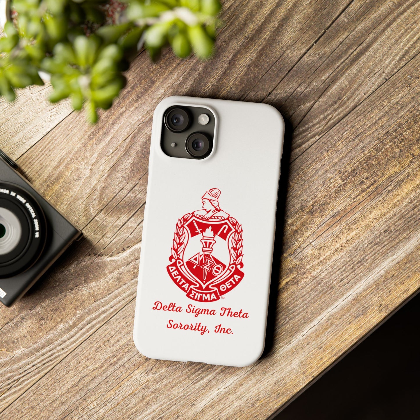 Delta Sigma Theta Sorority iPhone Cases (15, 15 Pro, 15 Plus, 15 Pro Max)