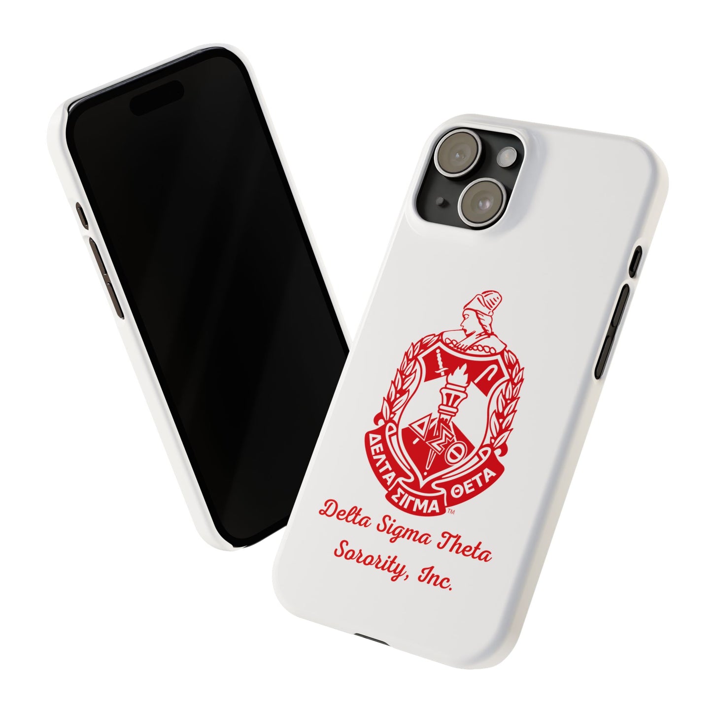 Delta Sigma Theta Sorority iPhone Cases (15, 15 Pro, 15 Plus, 15 Pro Max)