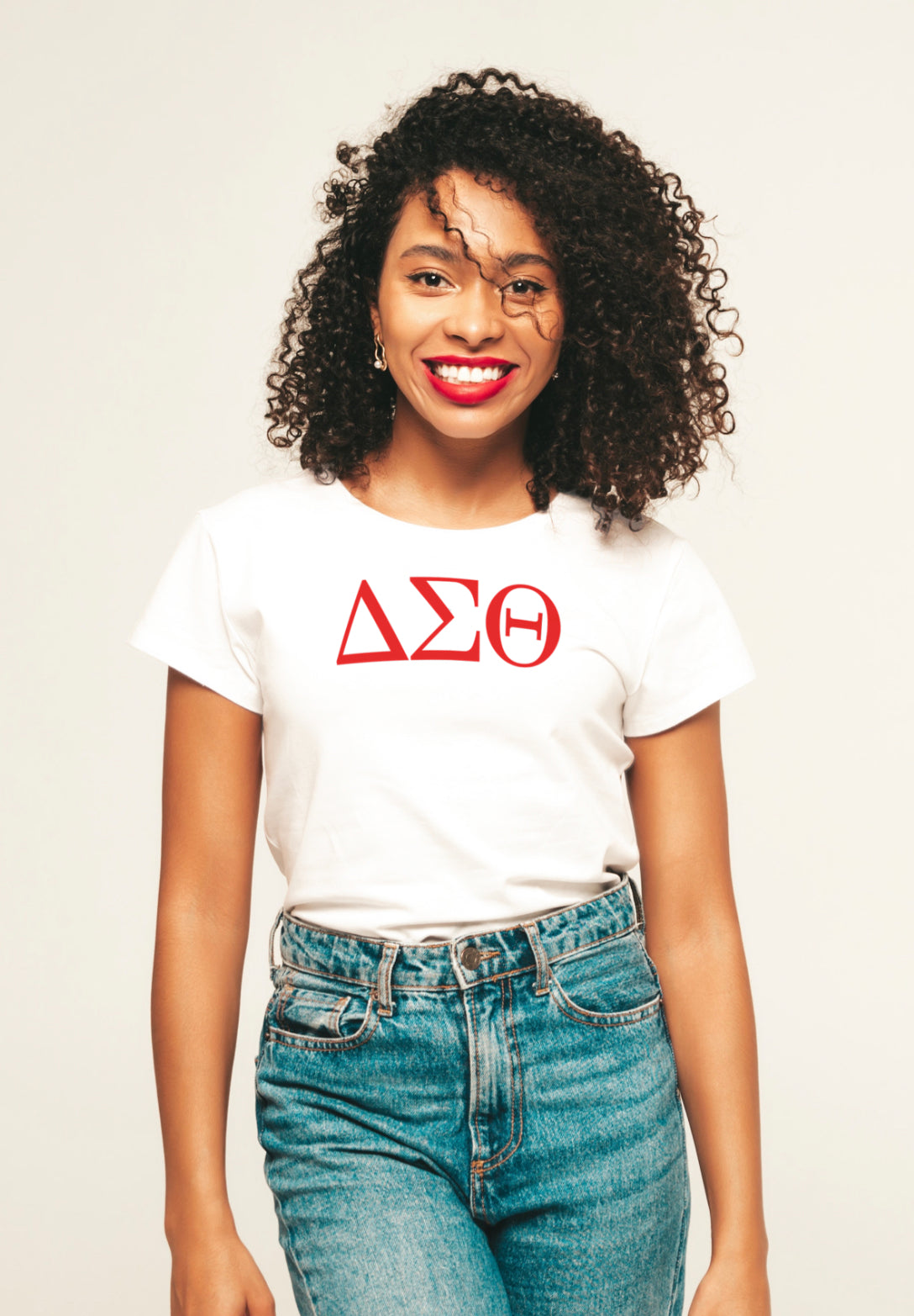 Delta Sigma Theta Tee (White)