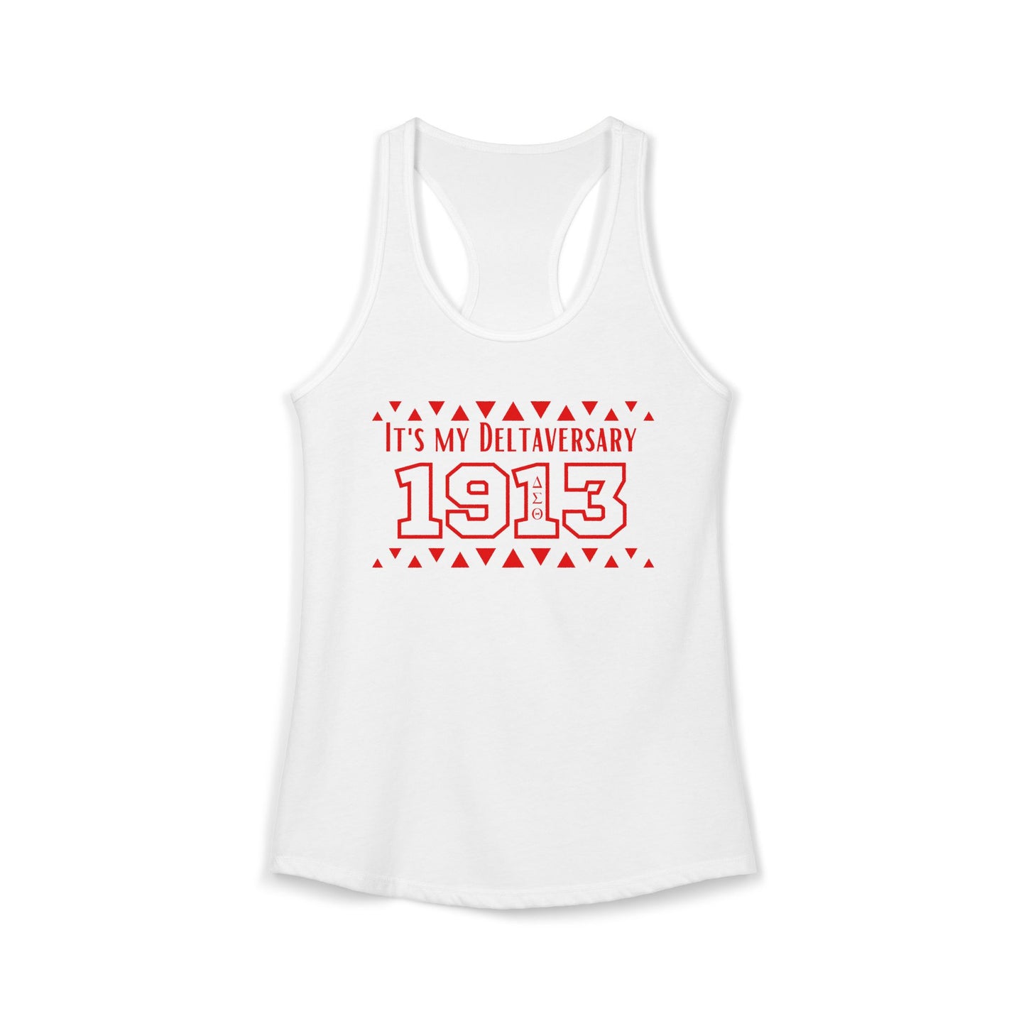 It's My Deltaversary Racerback Tank