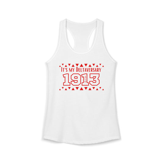 It's My Deltaversary Racerback Tank