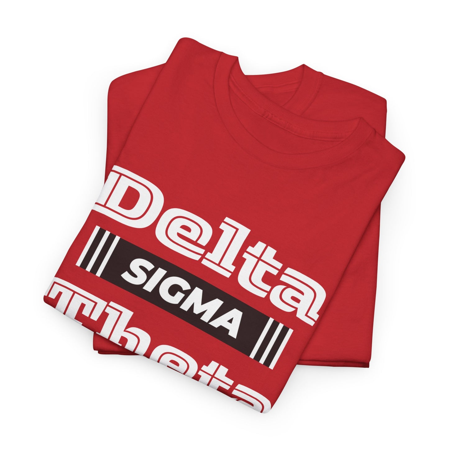 Color Block DST Red T-Shirt