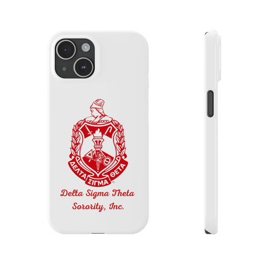 Delta Sigma Theta Sorority iPhone Cases (15, 15 Pro, 15 Plus, 15 Pro Max)