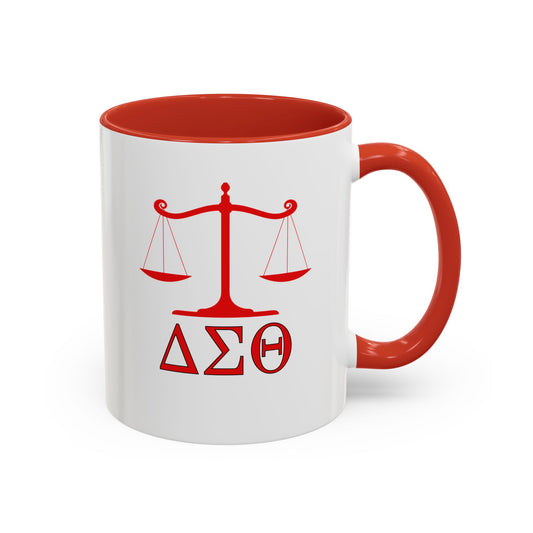 Delta Sigma Theta Law & Justice Mug 11oz