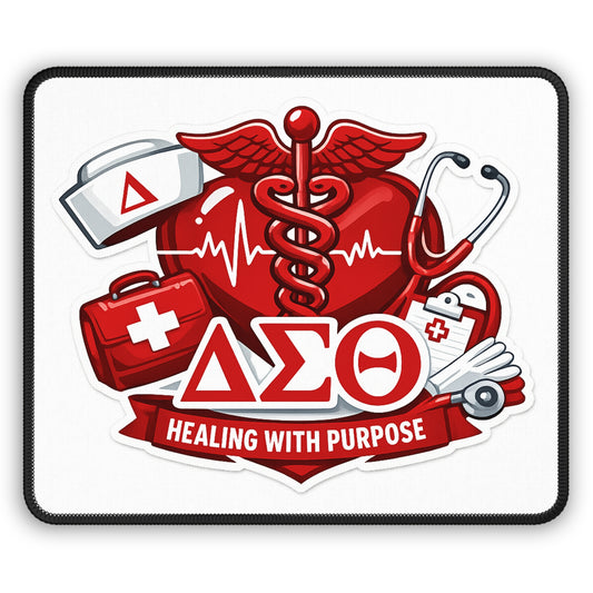 Delta Sigma Theta Nursing Mouse Pad