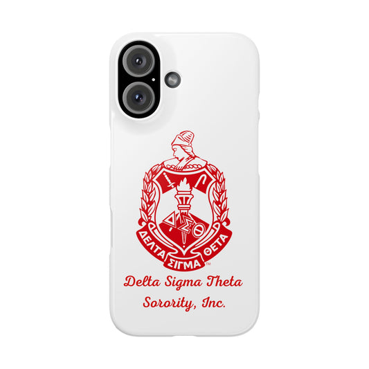 Delta Sigma Theta Sorority iPhone (16, 16 Pro, 16 Plus, 16 Pro Max)