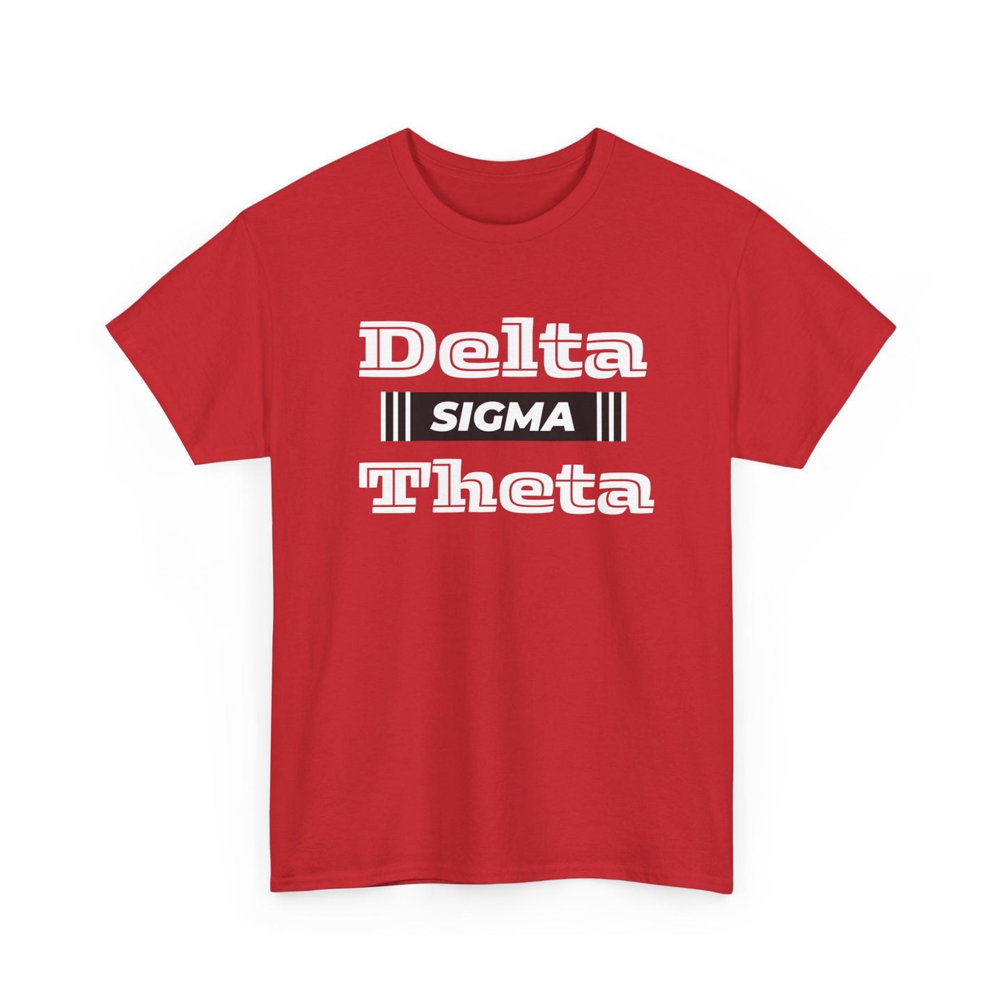 Color Block DST Red T-Shirt