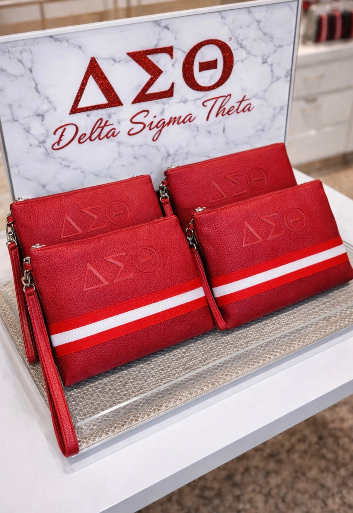 Classy DST Clutch (Red)