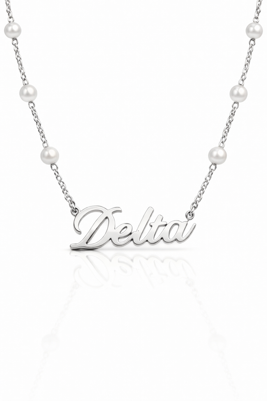 Delta Pearl Necklace