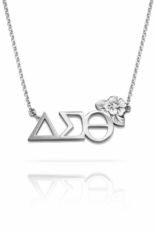 ΔΣΘ African Violet Necklace