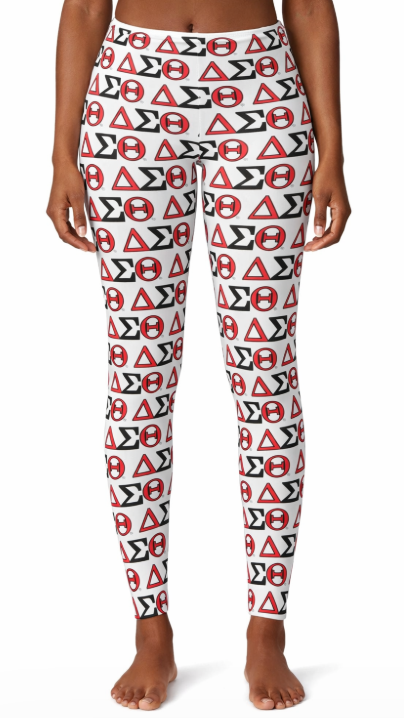 DST All over Leggings (White)
