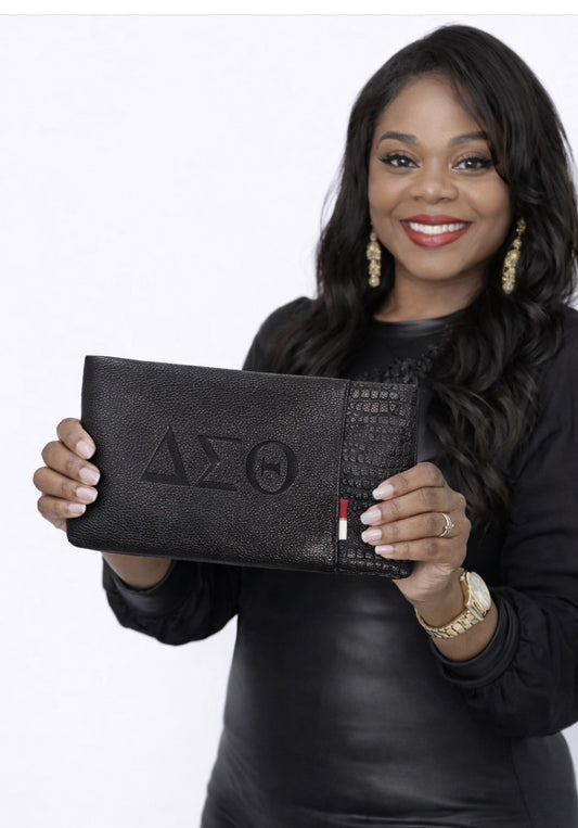 3 in 1 Gator Print Clutch